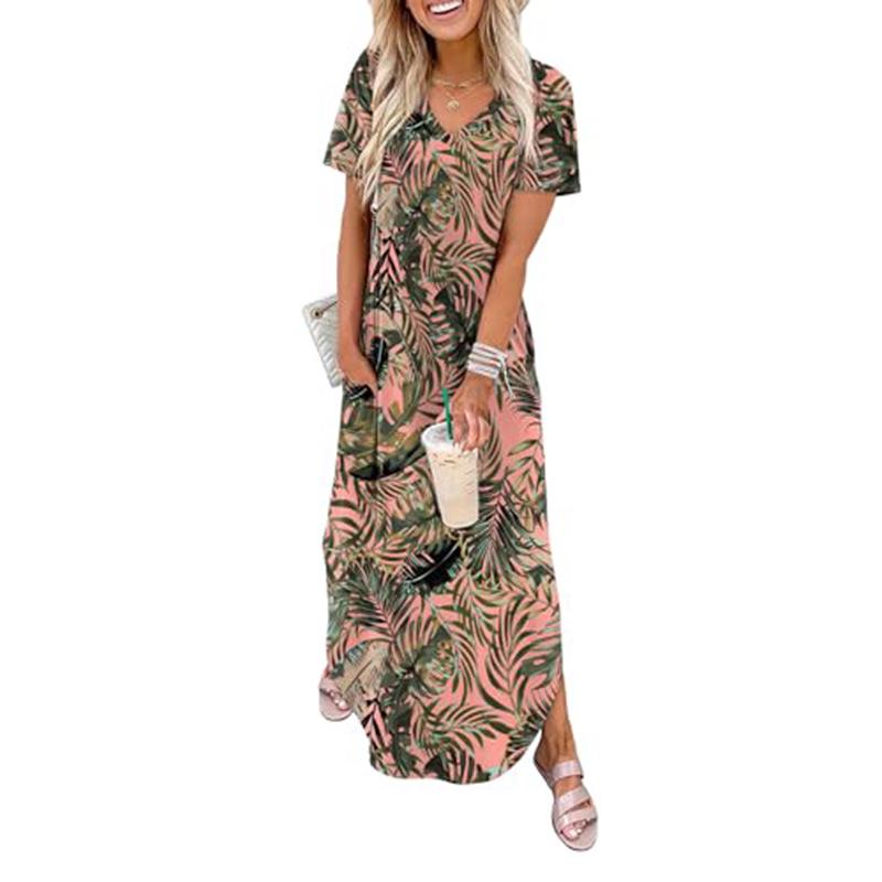 2025 Women s Elegant Floral Short-Sleeve Summer Dress for Vacation and Beachwear S
2025 Women s Elegant Floral Short-Sleeve Summer Dress for Vacation and Beachwear S