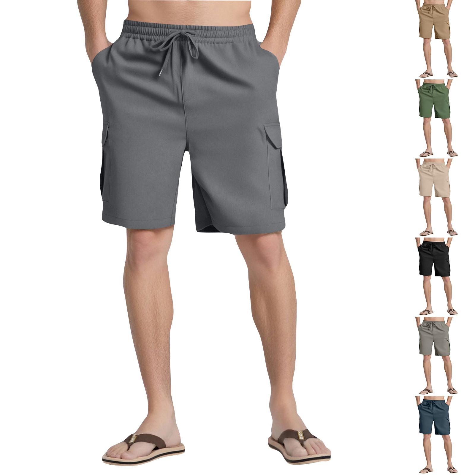Men s Solid Color Drawstring Elastic Waist Multi Pocket Straight Leg Five Quarter Pants Shorts Work Pants Casual Pants XL хакі
Men s Solid Color Drawstring Elastic Waist Multi Pocket Straight Leg Five Quarter Pants Shorts Work Pants Casual Pants XL хакі