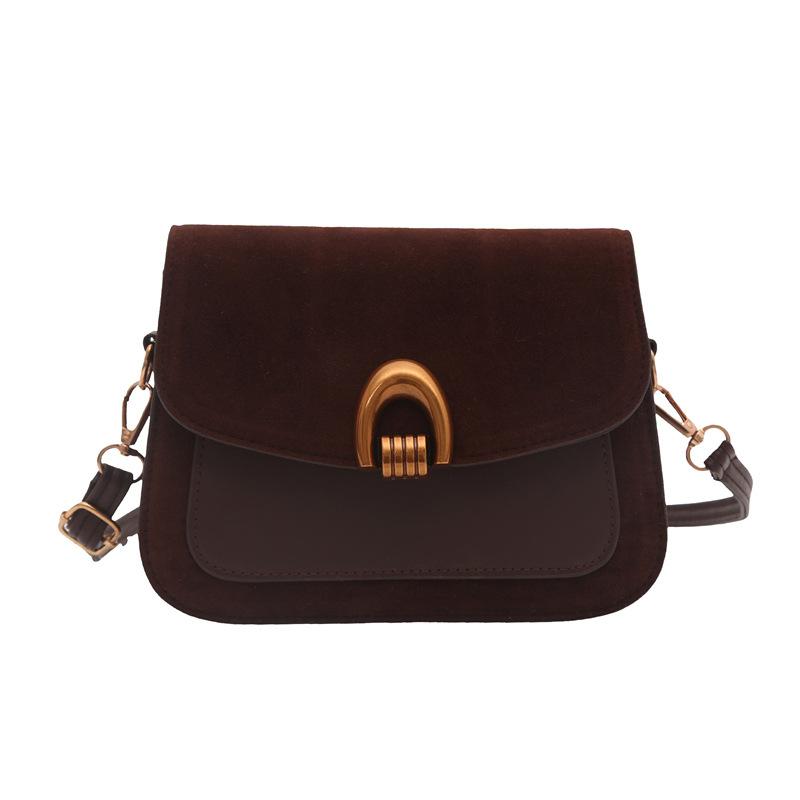 New autumn fashion saddle bag casual texture large capacity retro suede single shoulder crossbody women s bag tide
New autumn fashion saddle bag casual texture large capacity retro suede single shoulder crossbody women s bag tide