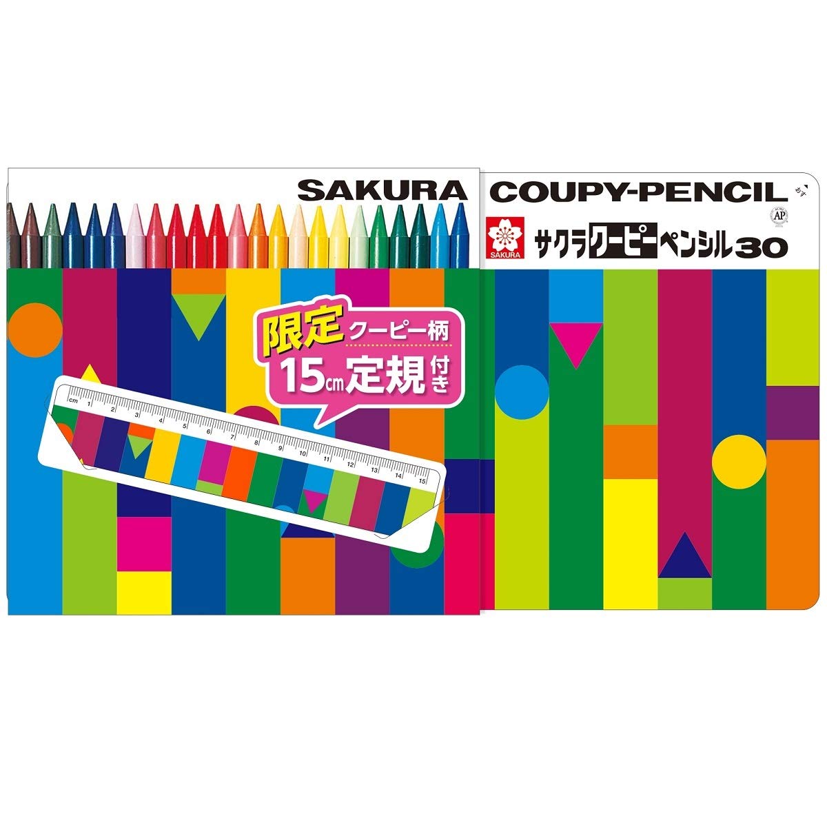 Цветной карандаш Sakura Crepas Coupy 30 цветов с ограниченной линейкой образцов Coupy FY30-I
Цветной карандаш Sakura Crepas Coupy 30 цветов с ограниченной линейкой образцов Coupy FY30-I