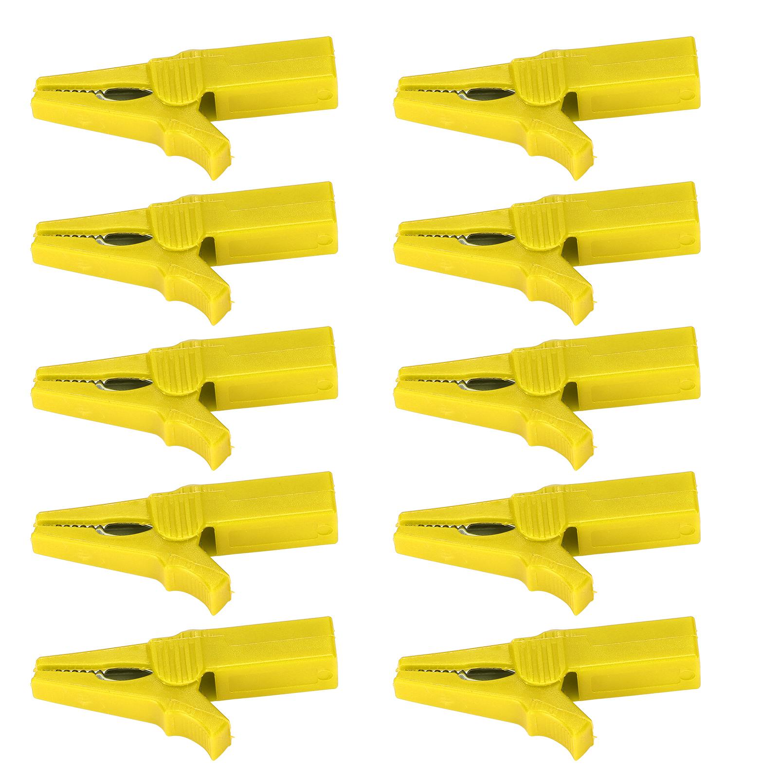 10PCS Battery Safety Clamp 4mm Banana Jack Rear Brass Nickel Plated Full Protection for Ships RVs жовтий
10PCS Battery Safety Clamp 4mm Banana Jack Rear Brass Nickel Plated Full Protection for Ships RVs жовтий