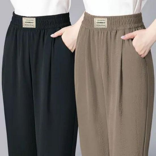 Summer High-Waist Elastic Pants for Middle-Aged & Elderly Women - Straight-Leg, Casual, Loose-Fit, Plus Size 3XL
Summer High-Waist Elastic Pants for Middle-Aged & Elderly Women - Straight-Leg, Casual, Loose-Fit, Plus Size 3XL