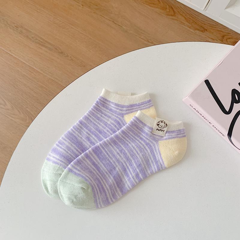 5pair Spring And Summer Short Tube Socks Children S Oil Painting Stick Series Wind Girl Socks Cloth Label Contrasting Color Boat Socks One size fits all фиолетовый
5pair Spring And Summer Short Tube Socks Children S Oil Painting Stick Series Wind Girl Socks Cloth Label Contrasting Color Boat Socks One size fits all фиолетовый