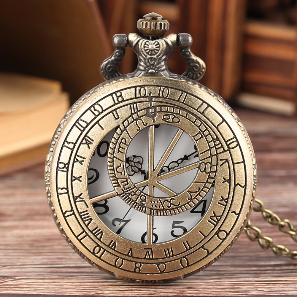 Zodiac Compass hollow out Pattern Bronze Retro Quartz Pocket Watches Men Women Necklace Watch Antique Pendant Gifts бронзовый
Zodiac Compass hollow out Pattern Bronze Retro Quartz Pocket Watches Men Women Necklace Watch Antique Pendant Gifts бронзовый