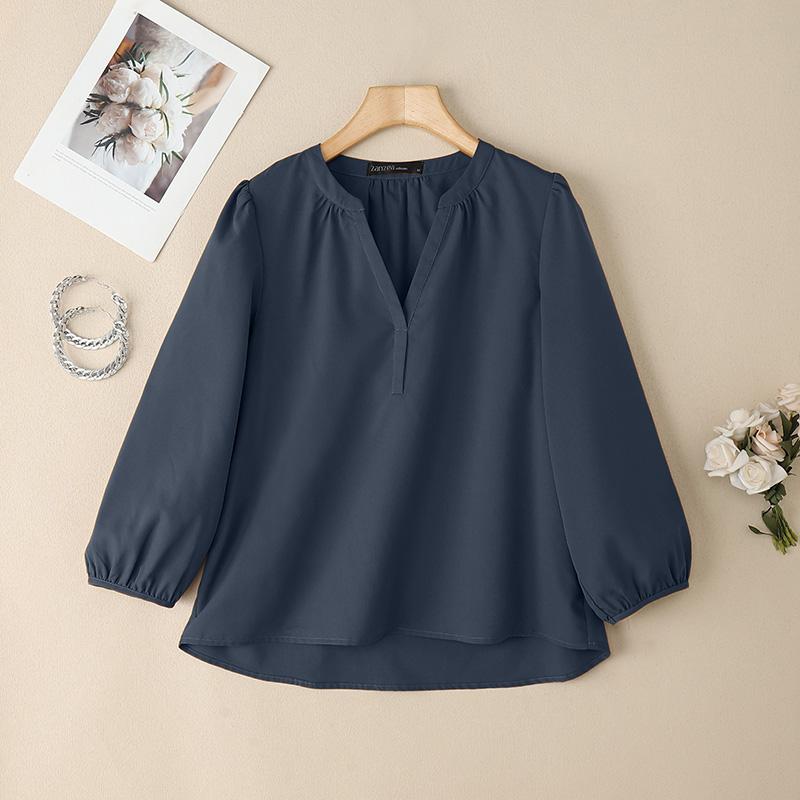 ZANZEA Women Casual Cuff 3/4 Sleeve Loose V-Neck Blouse L
ZANZEA Women Casual Cuff 3/4 Sleeve Loose V-Neck Blouse L