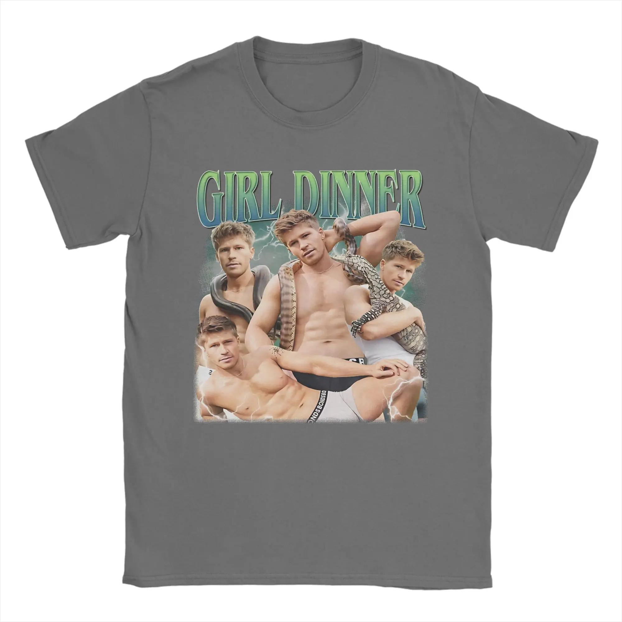 Robert Irwin Girl Dinner T-Shirt Men Women Vintage Cotton Tee Shirt O Neck Short Sleeve T Shirts Birthday Present Tops 3XL
Robert Irwin Girl Dinner T-Shirt Men Women Vintage Cotton Tee Shirt O Neck Short Sleeve T Shirts Birthday Present Tops 3XL