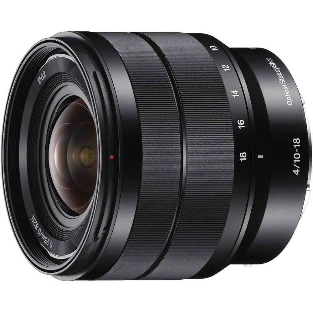 SONY Wide Angle Zoom Lens E 10-18mm F4 OSS Sony E Mount for APS-C SEL1018
SONY Wide Angle Zoom Lens E 10-18mm F4 OSS Sony E Mount for APS-C SEL1018