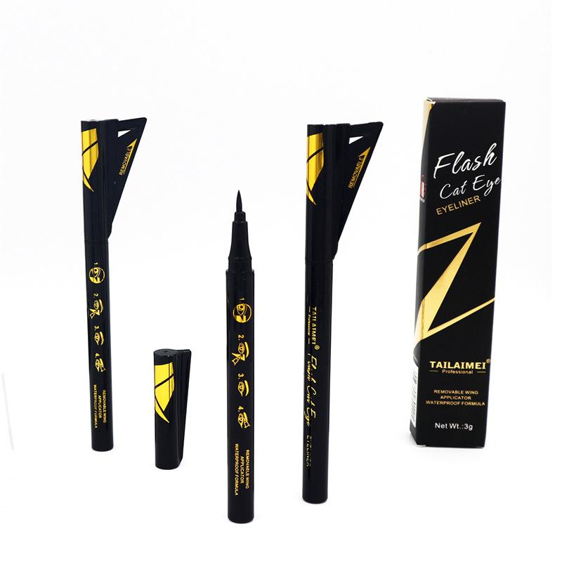 Ультратонкая подводка для глаз «кошачий глаз» оптом, черная, быстросохнущая, гладкая, водонепроницаемая, прочная подводка для глаз чёрный
Ультратонкая подводка для глаз «кошачий глаз» оптом, черная, быстросохнущая, гладкая, водонепроницаемая, прочная подводка для глаз чёрный