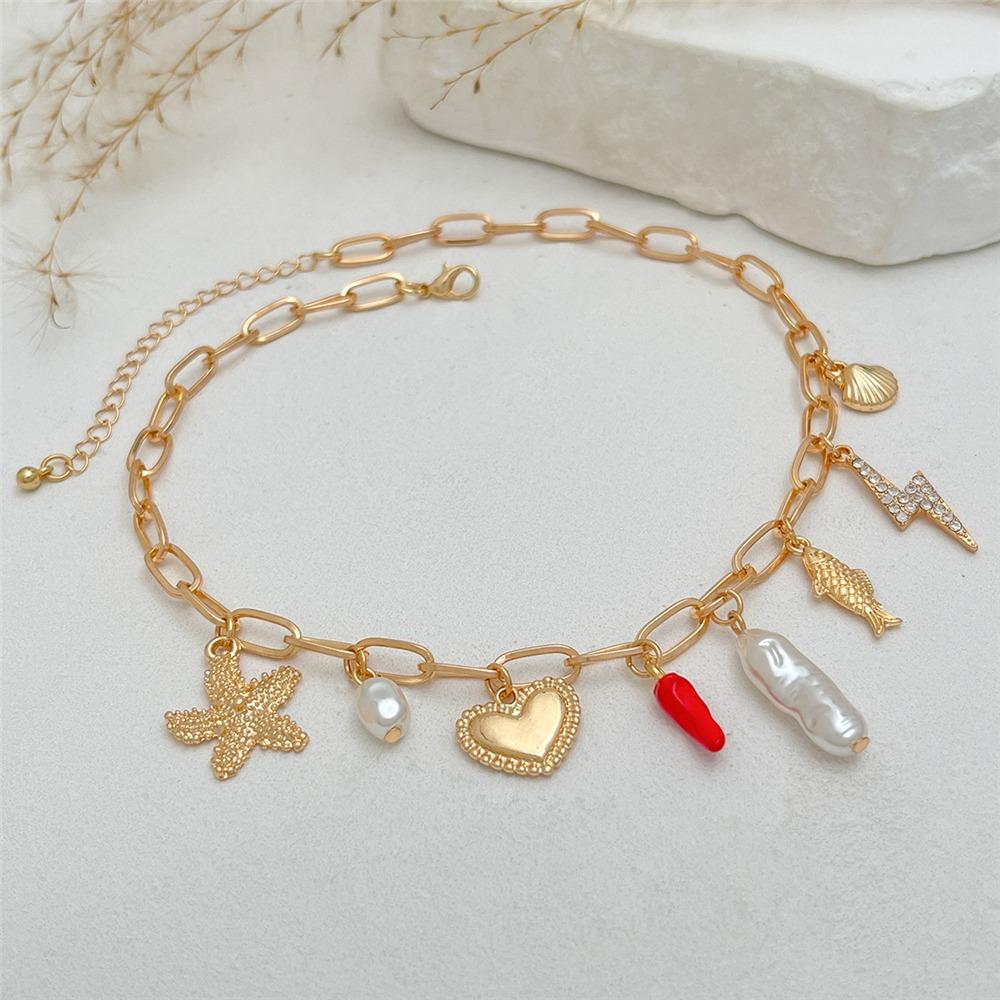 Винтажное эмалевое ожерелье-подвеска в океанском стиле, цепочка до ключиц с перцем чили для женщин B
Винтажное эмалевое ожерелье-подвеска в океанском стиле, цепочка до ключиц с перцем чили для женщин B