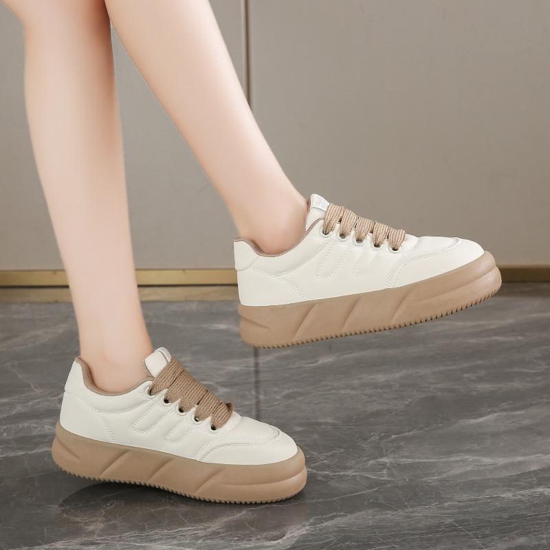 Bread women s spring new versatile thick-soled women s walking shoes spring and autumn casual sports white shoes 35
Bread women s spring new versatile thick-soled women s walking shoes spring and autumn casual sports white shoes 35