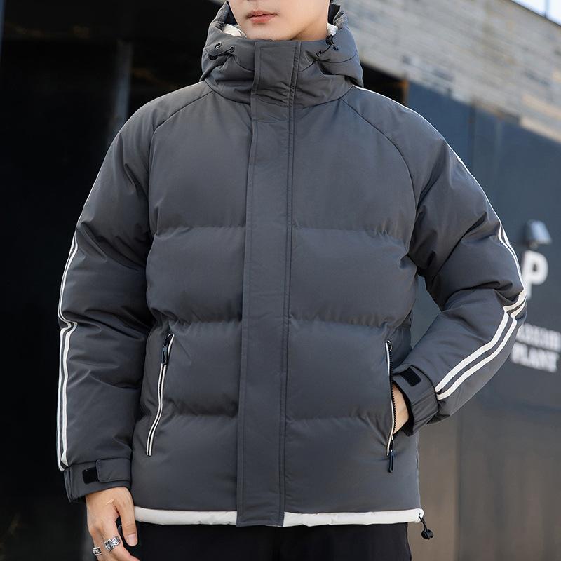 Winter Flow Versatile Thickened Warm Men s Hooded Jacket Windproof and Cold Casual Cotton Clothes M серый
Winter Flow Versatile Thickened Warm Men s Hooded Jacket Windproof and Cold Casual Cotton Clothes M серый