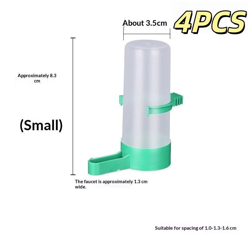 2/4/8/12Pcs Automatic Cage Hanging Parrot Water Dispenser 240Ml Bird Feeder For Small Medium Large Bird Pet Cage Accessories
2/4/8/12Pcs Automatic Cage Hanging Parrot Water Dispenser 240Ml Bird Feeder For Small Medium Large Bird Pet Cage Accessories
