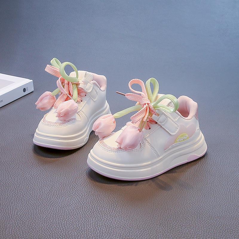 Tulip children s white sneakers for autumn, soft leather, non-slip, soft sole, cute thick-soled board shoes for students, trendy 29Code【Insole Length18c
Tulip children s white sneakers for autumn, soft leather, non-slip, soft sole, cute thick-soled board shoes for students, trendy 29Code【Insole Length18c