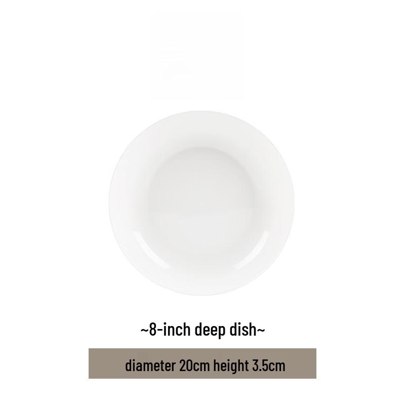 Simple Style Household Dinnerware Set
Simple Style Household Dinnerware Set