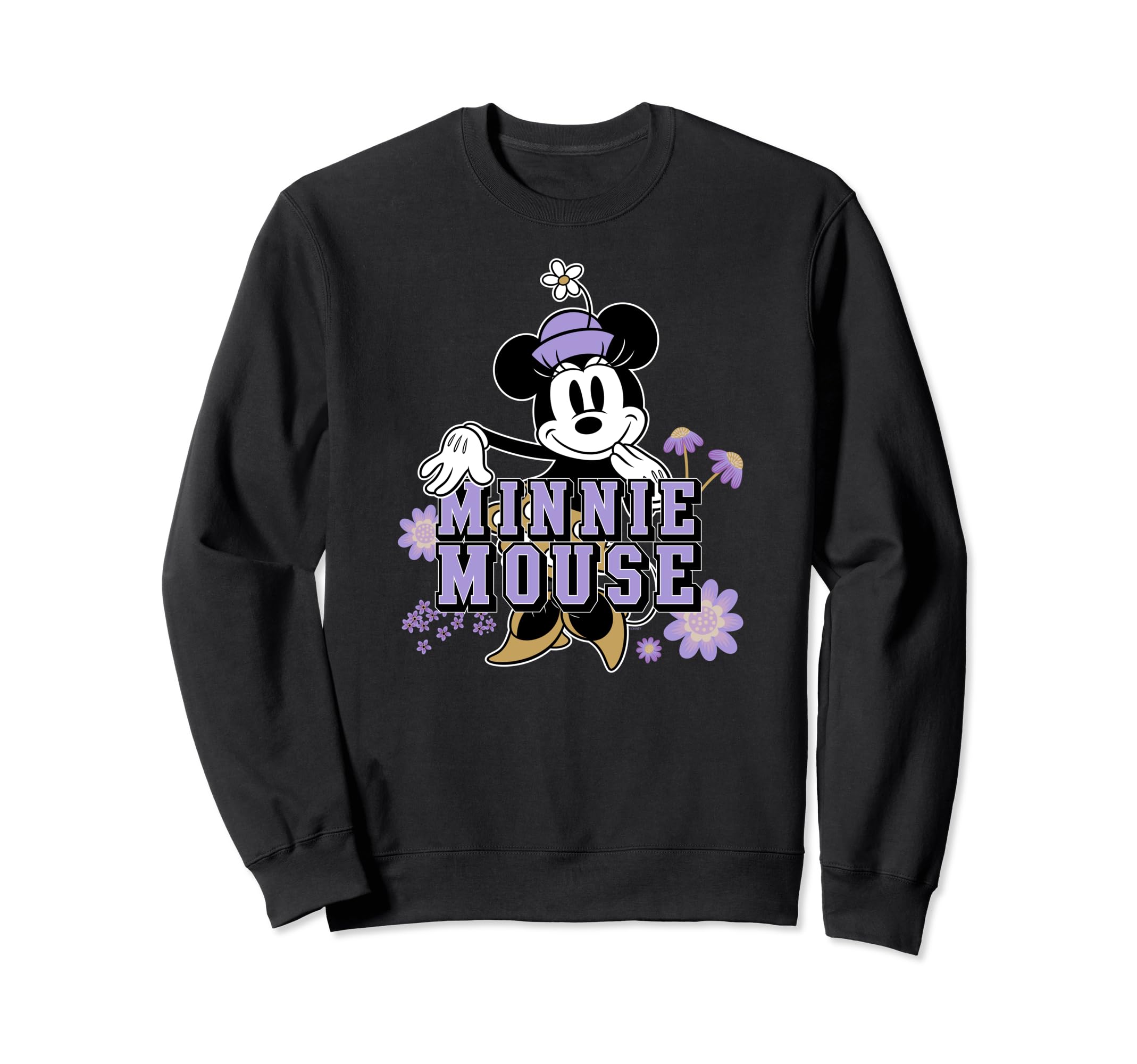 Disney Minnie Mouse Classic Look Floral Spring Flower Field Sweatshirt
Disney Minnie Mouse Classic Look Floral Spring Flower Field Sweatshirt