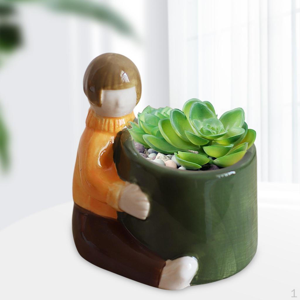 Cartoon Flower Pot/ Pots/er for home and garden Office Desktop Decoration Girl
Cartoon Flower Pot/ Pots/er for home and garden Office Desktop Decoration Girl