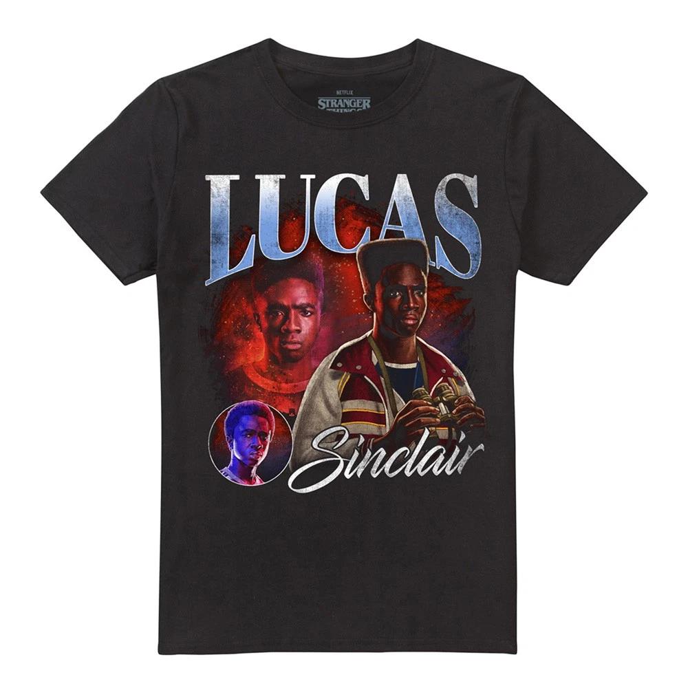 Stranger Things Lucas Homage Unisex 100% Cotton T-shirt Mens Tees Top S-5XL, Black 4XL
Stranger Things Lucas Homage Unisex 100% Cotton T-shirt Mens Tees Top S-5XL, Black 4XL