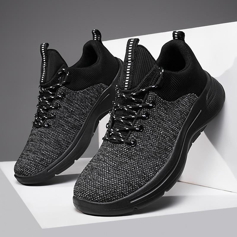 Men s shoes large size fly-woven sneakers fashionable men s four-season mesh shoes trendy breathable running shoes 39 
Men s shoes large size fly-woven sneakers fashionable men s four-season mesh shoes trendy breathable running shoes 39