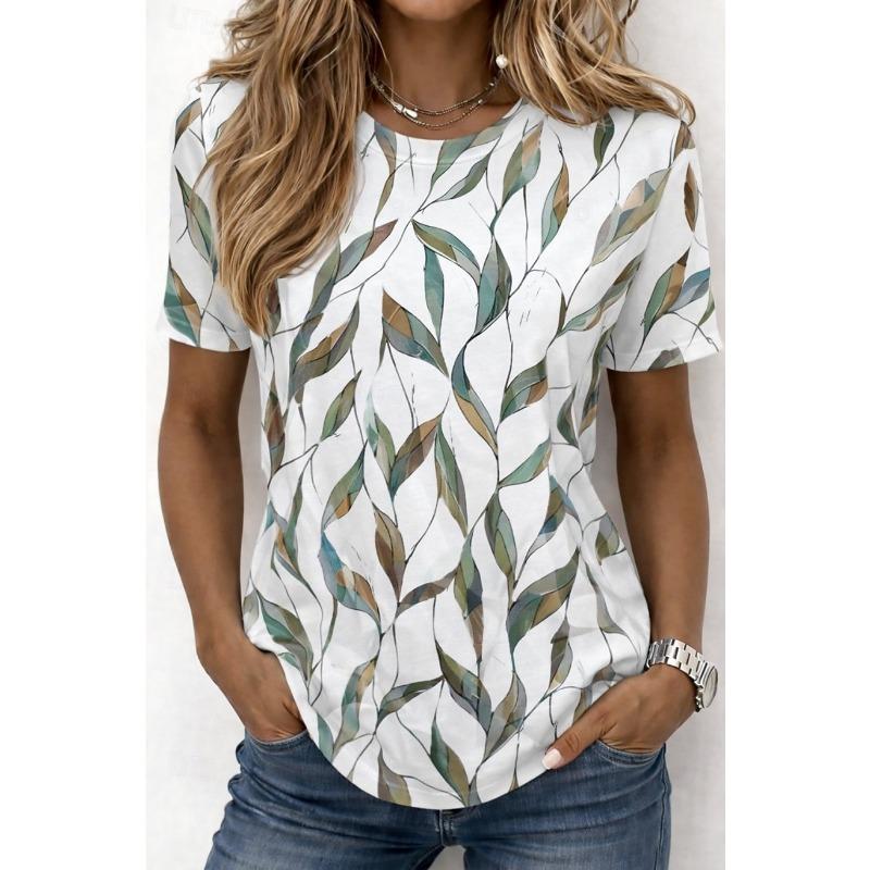 Women s T Shirt Print Floral Graphic Stylish Classic Casual Short Sleeve Crew Neck Round Neck Regular Tops 5XL
Women s T Shirt Print Floral Graphic Stylish Classic Casual Short Sleeve Crew Neck Round Neck Regular Tops 5XL