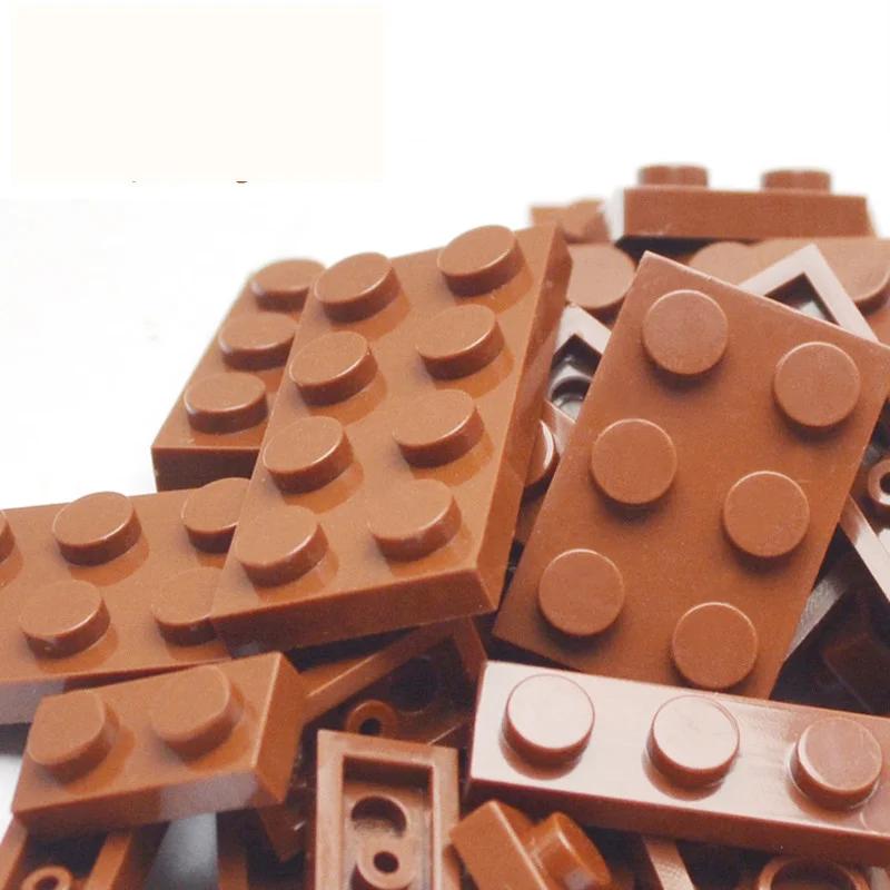 100PCS 12 Shapes Thin Plate Building Blocks Mixed Accessory Creative Bricks Compatible 1x1 1x2 1x4 Dots for City Construction коричневый
100PCS 12 Shapes Thin Plate Building Blocks Mixed Accessory Creative Bricks Compatible 1x1 1x2 1x4 Dots for City Construction коричневый