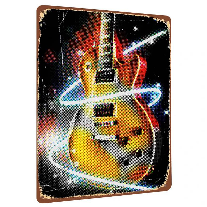 Electric Guitar Neon Pop Art Metal Tin Sign Rock Music Theme Wall Decor for Home 20x30cm(7.8x11.8inch)
Electric Guitar Neon Pop Art Metal Tin Sign Rock Music Theme Wall Decor for Home 20x30cm(7.8x11.8inch)