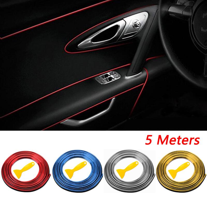 5M Universal DIY Car Interior Decoration Moulding Trim Strips Car Dashboard Door Edge Decoration Strip With Scraper
5M Universal DIY Car Interior Decoration Moulding Trim Strips Car Dashboard Door Edge Decoration Strip With Scraper