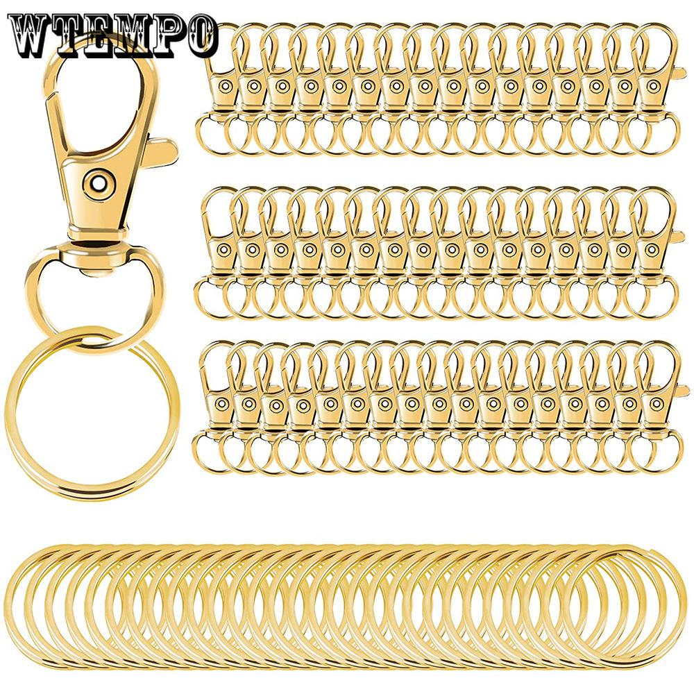 WTEMPO Rotating Keychains Various Bags Hanging Pendants Decor Keychains Pet Rope Keychains Set Door Key Car Key Accessories Holiday Gift Decorations 100pcs срібний
WTEMPO Rotating Keychains Various Bags Hanging Pendants Decor Keychains Pet Rope Keychains Set Door Key Car Key Accessories Holiday Gift Decorations 100pcs срібний