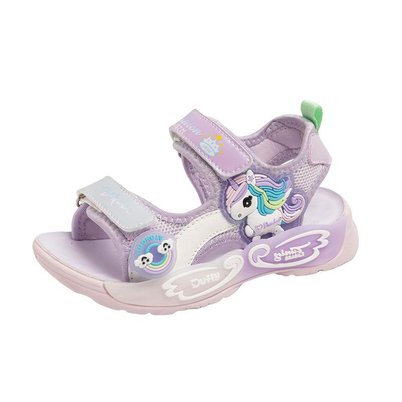 Новые летние сандалии для девочек, мягкая подошва, нескользящие, спортивная повседневная обувь, детские мультяшные туфельки маленькой принцессы, пляжная обувь 37 фиолетовый
Новые летние сандалии для девочек, мягкая подошва, нескользящие, спортивная повседневная обувь, детские мультяшные туфельки маленькой принцессы, пляжная обувь 37 фиолетовый