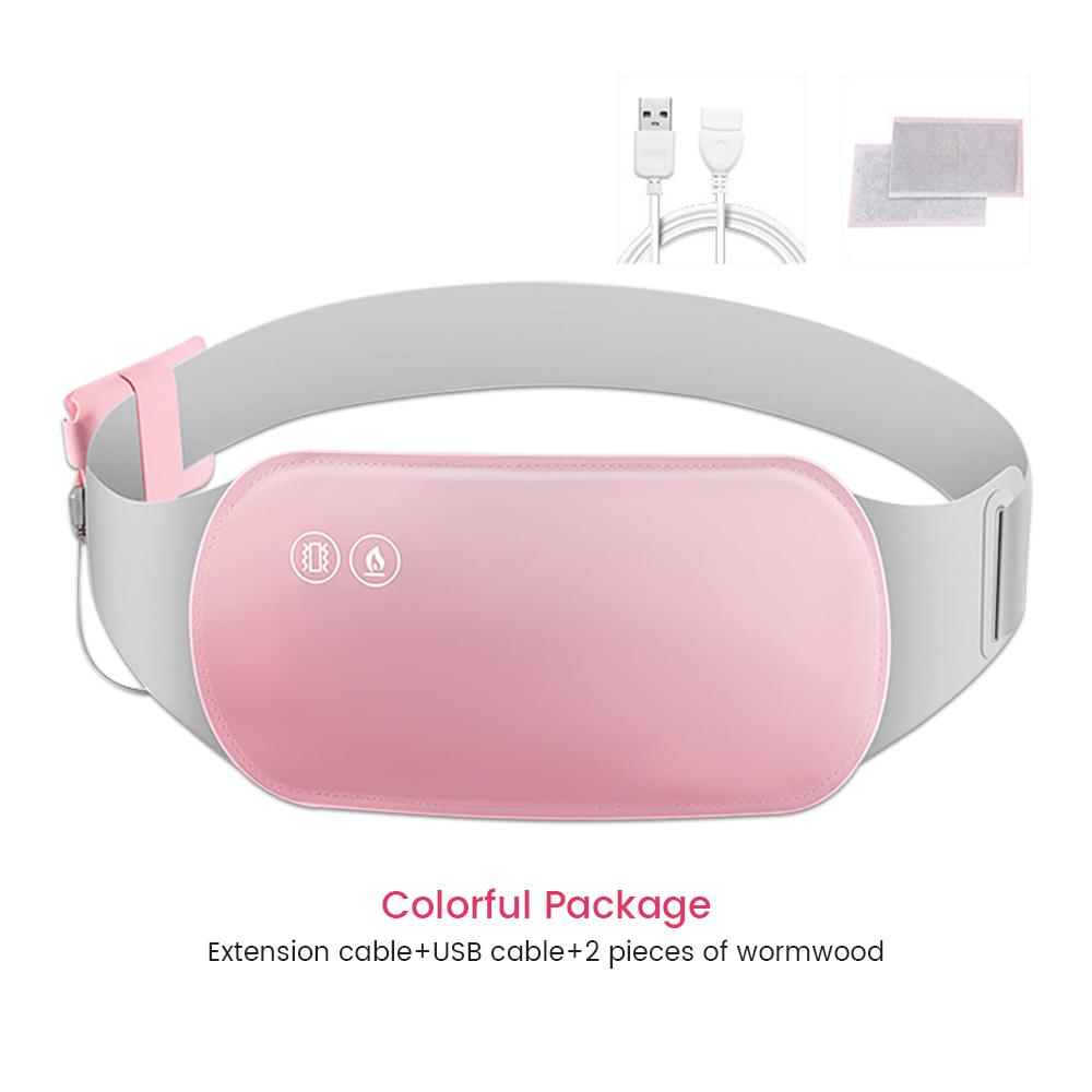 Warm Uterus Belt Heating Pad for Menstrual Cramps Hot Compress Vibrating Massager Menstrual Fatigue Pain Relief Belly Warmer
Warm Uterus Belt Heating Pad for Menstrual Cramps Hot Compress Vibrating Massager Menstrual Fatigue Pain Relief Belly Warmer