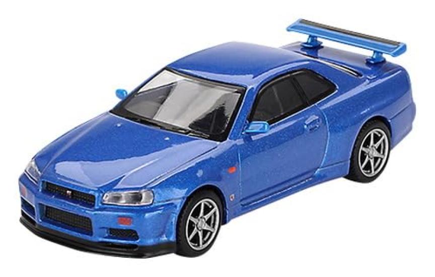 MINI GT x MiJo Exclusives Nissan Skyline R34 Bayside Blue Finished Product 1/64 GT-R V-Spec (Right-Hand Drive)
MINI GT x MiJo Exclusives Nissan Skyline R34 Bayside Blue Finished Product 1/64 GT-R V-Spec (Right-Hand Drive)