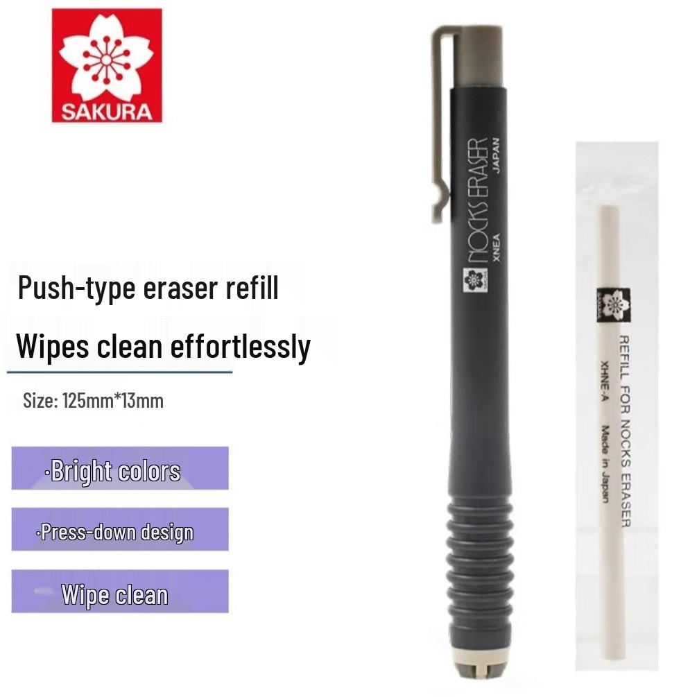 Sakura Mechanical Highlight Pen-Shaped Eraser for Clean Art Sketching
Sakura Mechanical Highlight Pen-Shaped Eraser for Clean Art Sketching