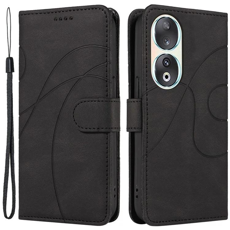 For Honor 90 Anti-Scratch PU Leather Shell Imprinted Curved Line Wallet Stand Cell Phone Case
For Honor 90 Anti-Scratch PU Leather Shell Imprinted Curved Line Wallet Stand Cell Phone Case