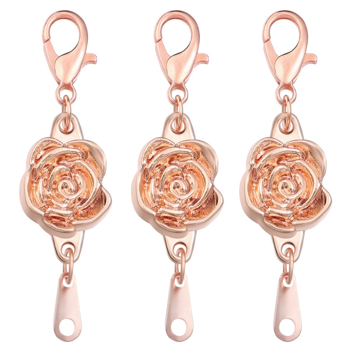 5pcs/lot Strong Magnetic Clasps Alloy Rose Extenders Closures Lobster Clasp Connectors for DIY Jewelry Making Bracelets Necklace рожевий колір золота
5pcs/lot Strong Magnetic Clasps Alloy Rose Extenders Closures Lobster Clasp Connectors for DIY Jewelry Making Bracelets Necklace рожевий колір золота