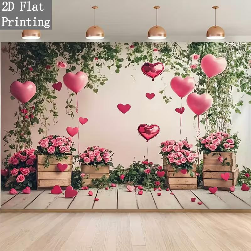 2D Flat Printing Valentine Backdrop Rose Balloon Party Photo Booth Decor 47.2x31.5inch/120*80cm
2D Flat Printing Valentine Backdrop Rose Balloon Party Photo Booth Decor 47.2x31.5inch/120*80cm