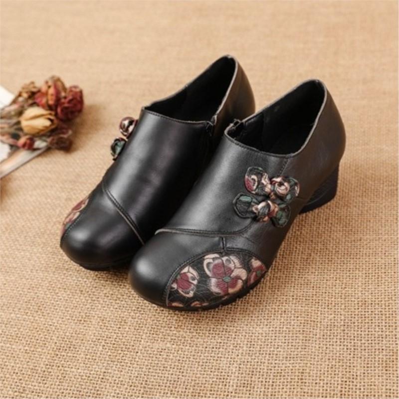 Женские туфли-лодочки Johnature Ethnic Style из натуральной кожи в стиле ретро с круглым носком, универсальные туфли на толстом каблуке
Женские туфли-лодочки Johnature Ethnic Style из натуральной кожи в стиле ретро с круглым носком, универсальные туфли на толстом каблуке
