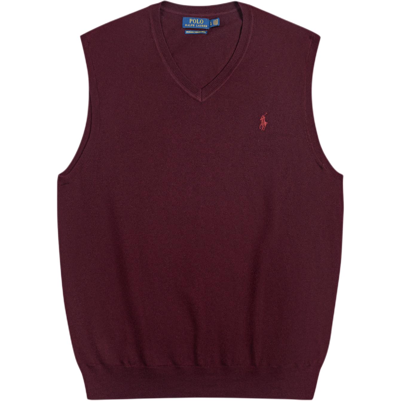 Polo Ralph Lauren Чоловічий вовняний в язаний жилет з вишивкою логотипу Small Pony V-подібний виріз 710722791-003
Polo Ralph Lauren Чоловічий вовняний в язаний жилет з вишивкою логотипу Small Pony V-подібний виріз 710722791-003