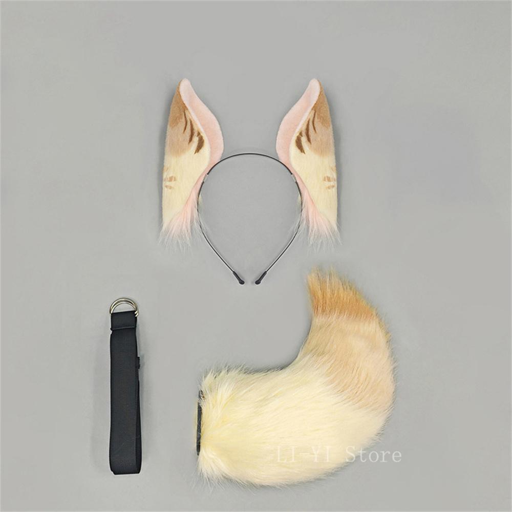 2Pcs/Set Bunny Ears Tail Plush Headband Cute Animal Ear Hair Accessories For Cosplay Convention Rabbit Role Play Costume Props ear and tail
2Pcs/Set Bunny Ears Tail Plush Headband Cute Animal Ear Hair Accessories For Cosplay Convention Rabbit Role Play Costume Props ear and tail