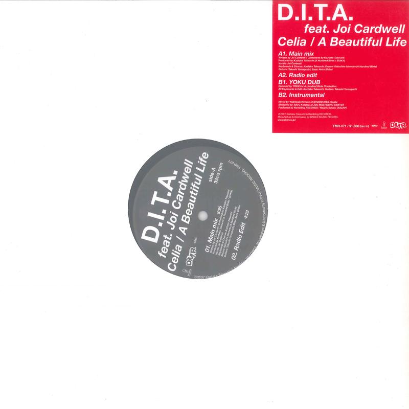 12inch Record D.I.T.A., JOI CARDWELL - Celia / A Beautiful Life FMR071 RAMBLING 2007 Japan Dance & Electronica Used
12inch Record D.I.T.A., JOI CARDWELL - Celia / A Beautiful Life FMR071 RAMBLING 2007 Japan Dance & Electronica Used