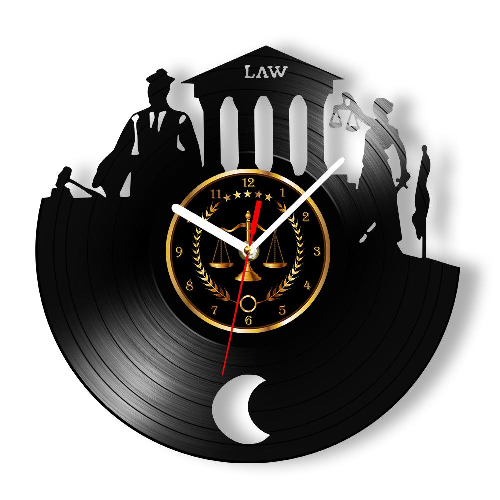 Law Themed Retro Music Album Longplay Wall Clock for Lawyer Office Scales of Justice Vinyl Record Wall Clock Law Corporate Gifts
Law Themed Retro Music Album Longplay Wall Clock for Lawyer Office Scales of Justice Vinyl Record Wall Clock Law Corporate Gifts