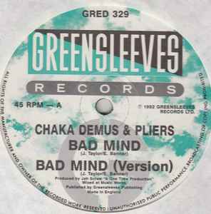 12inch Record CHAKA DEMUS, PLIERS - Bad Mind GRED329 Greensleeves UK 1992 UK ObiReggae, Ska & Dub Used
12inch Record CHAKA DEMUS, PLIERS - Bad Mind GRED329 Greensleeves UK 1992 UK ObiReggae, Ska & Dub Used