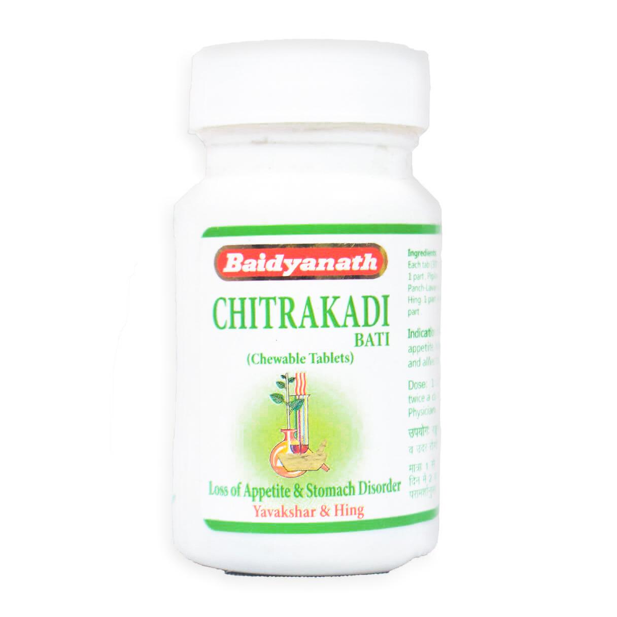 Читракаді Ваті (80 таб, 300 мг), Сhitrakadi Bati, Baidyanath
Читракаді Ваті (80 таб, 300 мг), Сhitrakadi Bati, Baidyanath