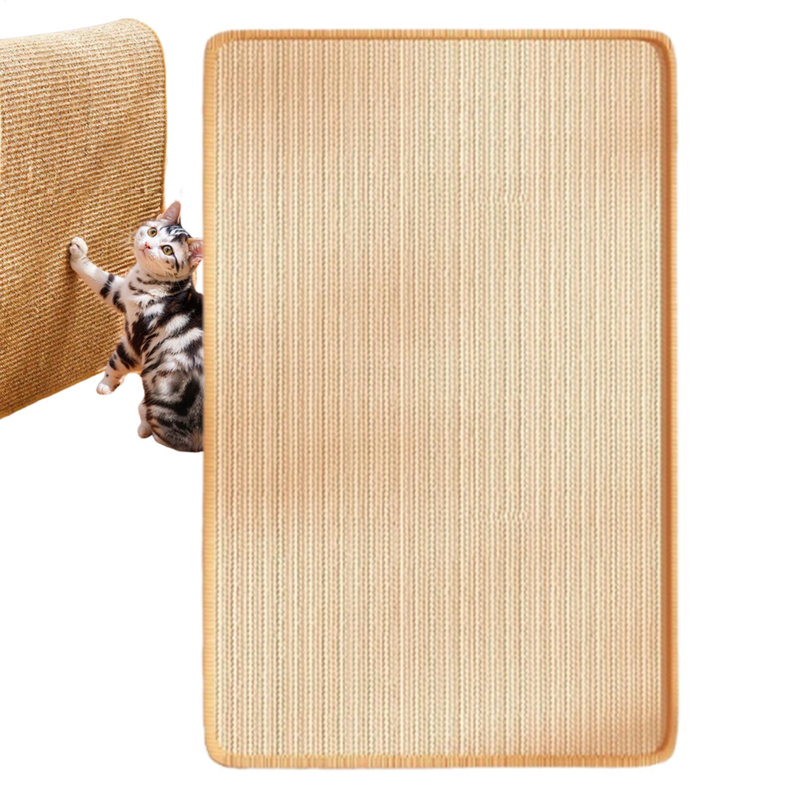 Cat Scratcher Mat Sticky Furniture Protection Scratching Board Cat Scratcher Rug Sisal for Apartment Farmhouse Living Room 25x50cm
Cat Scratcher Mat Sticky Furniture Protection Scratching Board Cat Scratcher Rug Sisal for Apartment Farmhouse Living Room 25x50cm