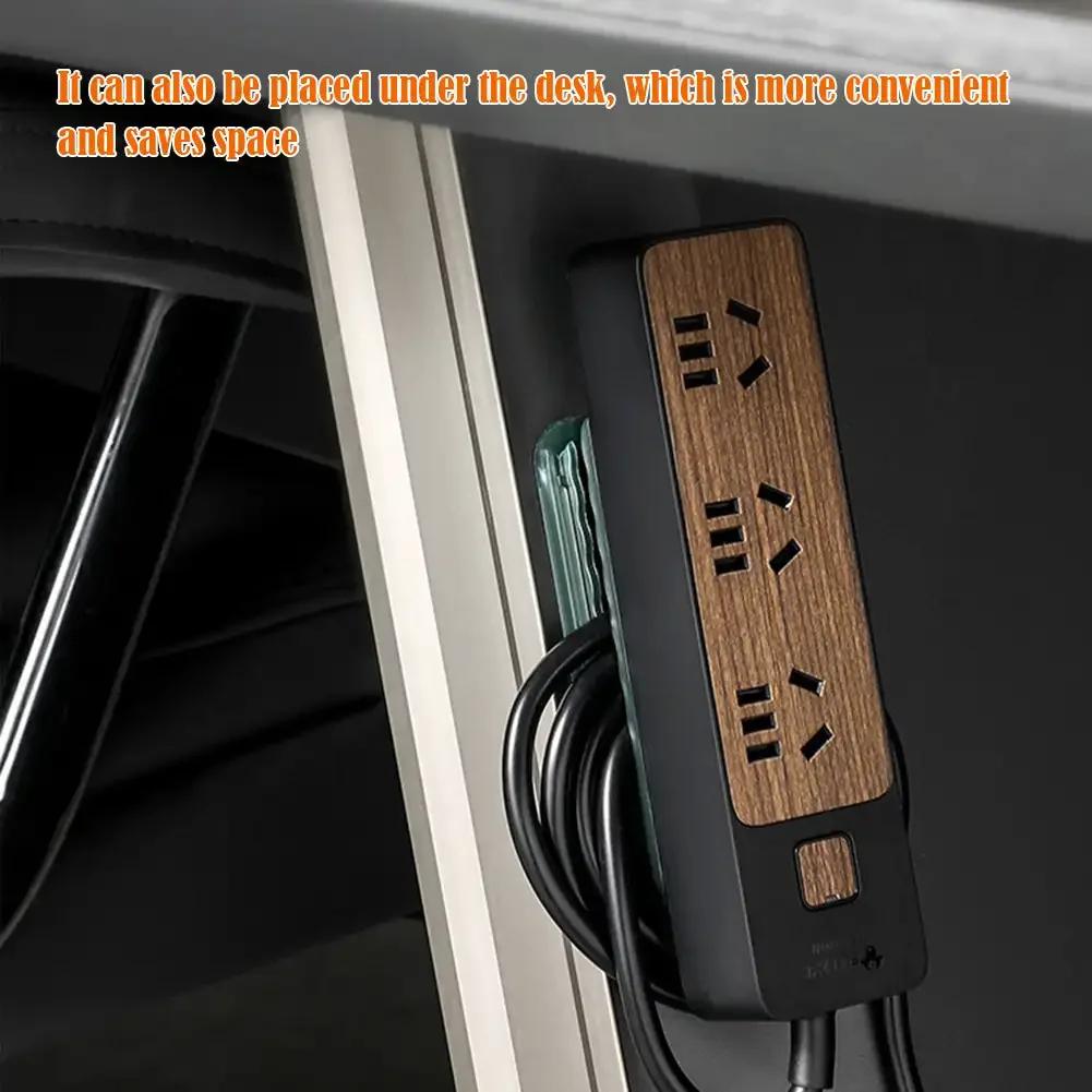 Multifunctional Power Strip Holder Self Adhesive Cable Organizer Detachable Plug Socket Fixator Wire Winder for Wall Bed Table зелений
Multifunctional Power Strip Holder Self Adhesive Cable Organizer Detachable Plug Socket Fixator Wire Winder for Wall Bed Table зелений