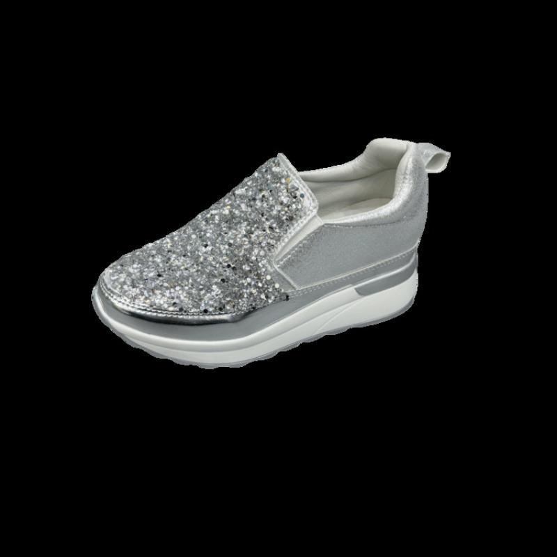 Large size sports shoes for women s spring new sequined sports shoes for women 43 серебряный
Large size sports shoes for women s spring new sequined sports shoes for women 43 серебряный