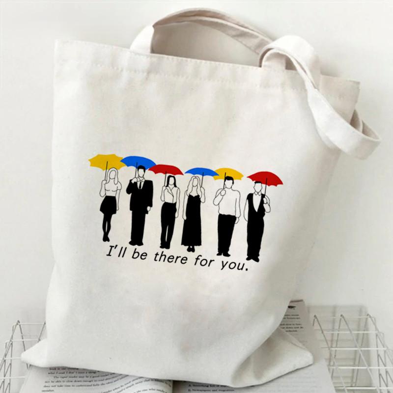I Will Be There For You Женская парусиновая большая сумка Friend Складная большая сумка Harajuku женская сумка для покупок Женская сумка для покупок на плечо
I Will Be There For You Женская парусиновая большая сумка Friend Складная большая сумка Harajuku женская сумка для покупок Женская сумка для покупок на плечо