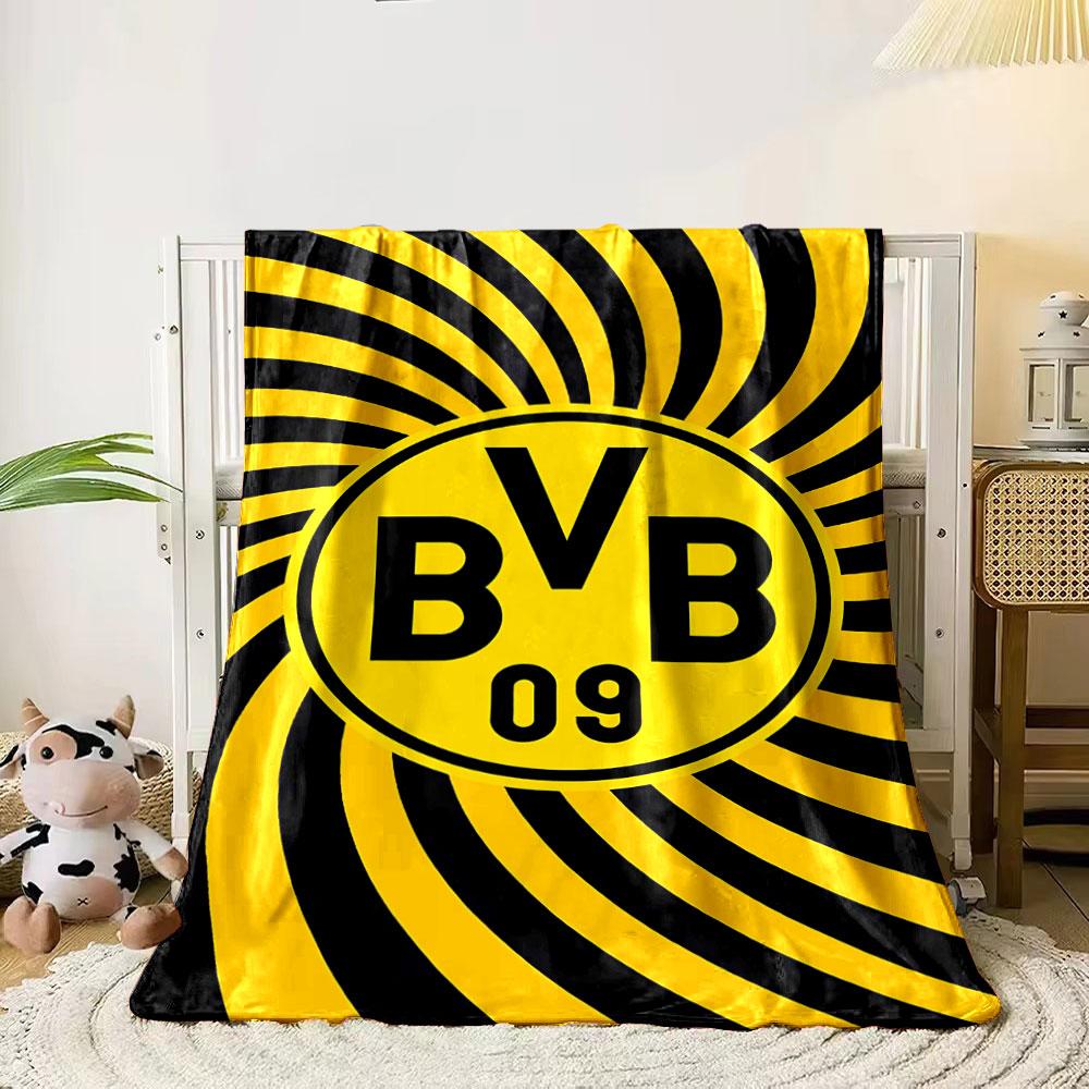 Yellow and black swirling stripes with central logo BVB 09 . for all seasons blanket lunch break throw gift 80cm x 120cm
Yellow and black swirling stripes with central logo BVB 09 . for all seasons blanket lunch break throw gift 80cm x 120cm