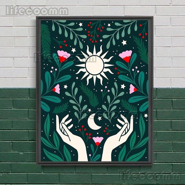 2023 Лунная фаза луны и волшебный мотылек, настенная живопись на холсте, змея, растение, луна, элементы колдовства, художественный плакат, украшение без рамки 21*30cm
2023 Лунная фаза луны и волшебный мотылек, настенная живопись на холсте, змея, растение, луна, элементы колдовства, художественный плакат, украшение без рамки 21*30cm