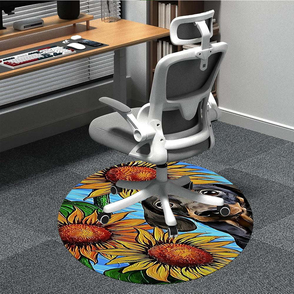 1pcSunflower Dachshund Office Round Area Rug, Indoor Mat Suitable ForOffice, Under Office Chairs Bedroom Living Room Home Decor, Room Deco 098 80cm by 80cm
1pcSunflower Dachshund Office Round Area Rug, Indoor Mat Suitable ForOffice, Under Office Chairs Bedroom Living Room Home Decor, Room Deco 098 80cm by 80cm