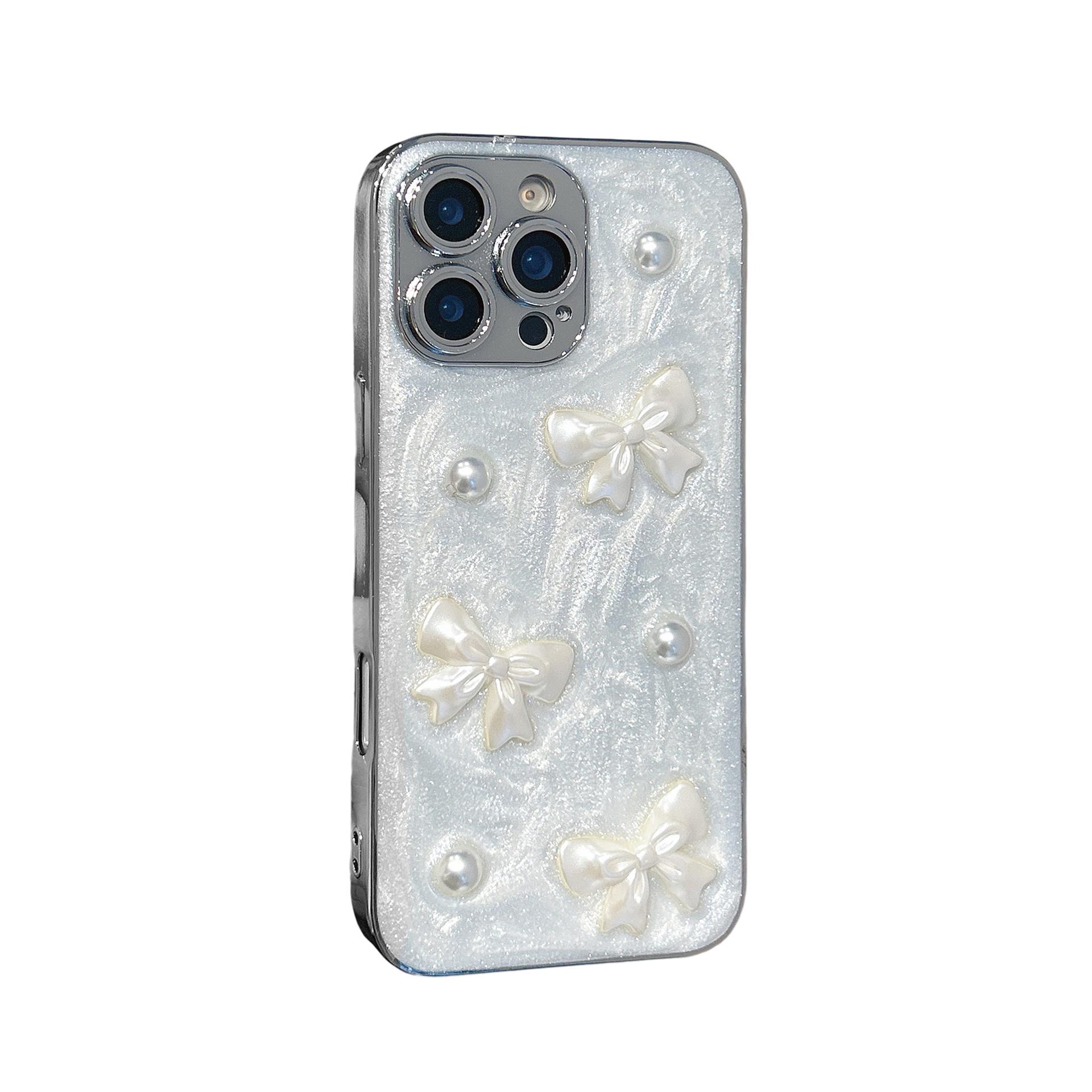 Epoxy Bowknot Pearl Phone Case: Compatible with iPhone 14, 15 Plus, 16, and 17 Pro Max, Precise Cutouts, Drop-Proof Design 15 Pro серебряный
Epoxy Bowknot Pearl Phone Case: Compatible with iPhone 14, 15 Plus, 16, and 17 Pro Max, Precise Cutouts, Drop-Proof Design 15 Pro серебряный