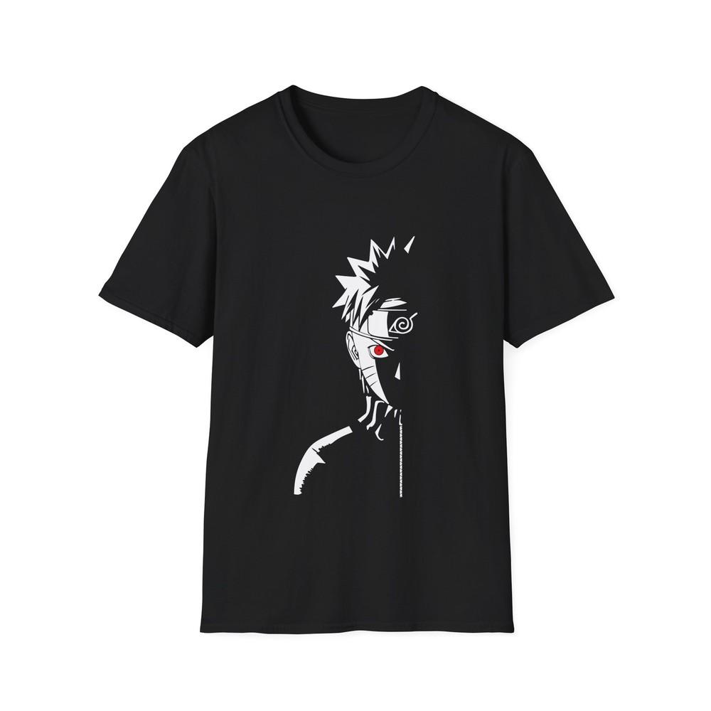 Naruto Black and White Cool T-Shirt, Manga Anime Tee, Unisex Top, Japanese S
Naruto Black and White Cool T-Shirt, Manga Anime Tee, Unisex Top, Japanese S